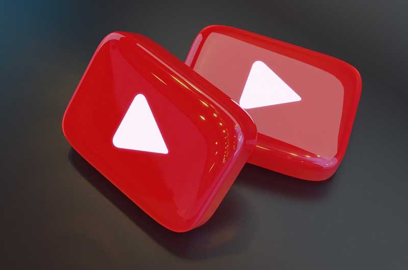 Dos logos de YouTube