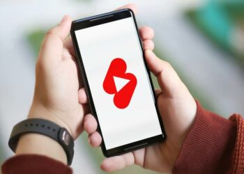 Uso de YouTube Music en un smartphone