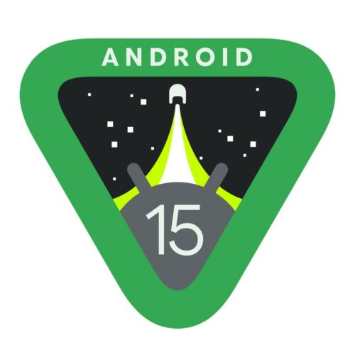 Logo de Android 15