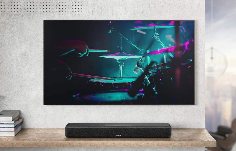 uso de la barra de sonido Denon Home Sound Bar 550