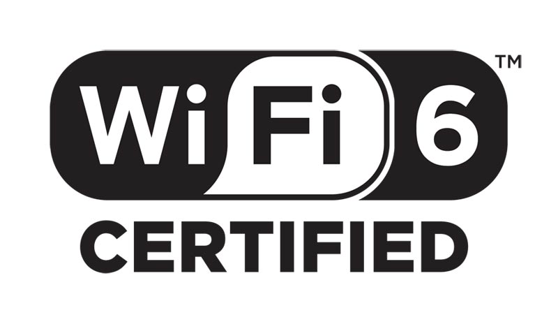 Logo de Wi-Fi 6