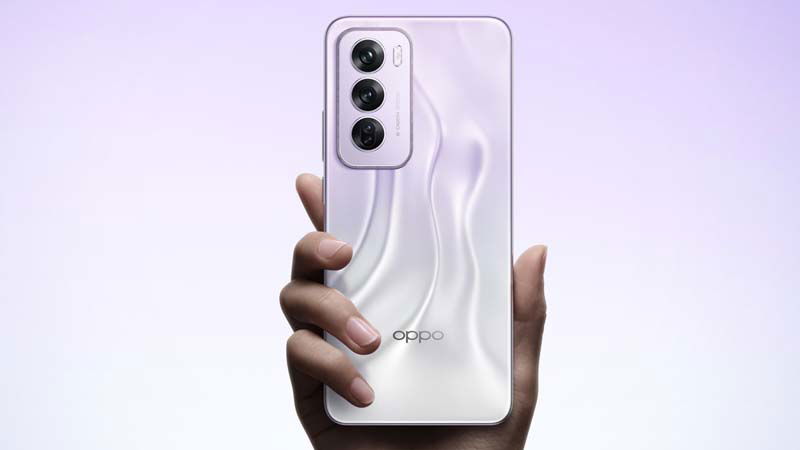 Trasera del OPPO Reno 12