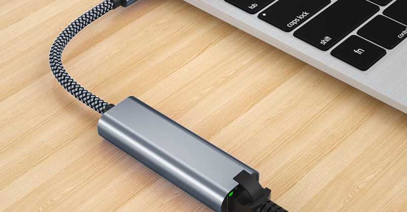 Adapatdor RUXELY USB C a Ethernet