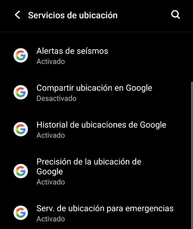 Servicios de ubicación en Android