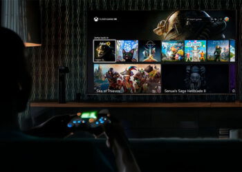 Xbox con Fire TV en un televisor