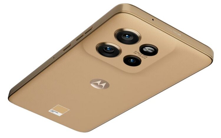 Trasera del motorola edge 50 neo