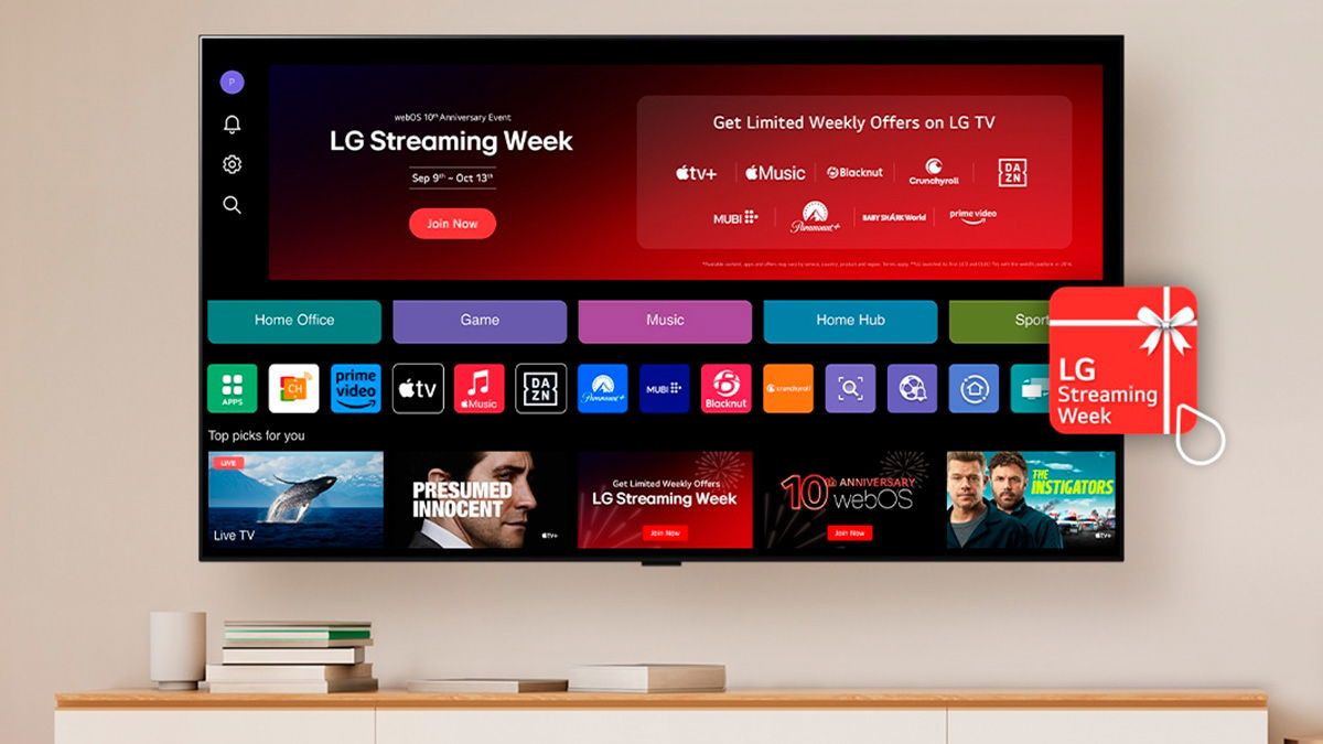 LG celebra los 10 años de webOS regalando suscripciones y descuentos para las plataformas de streaming