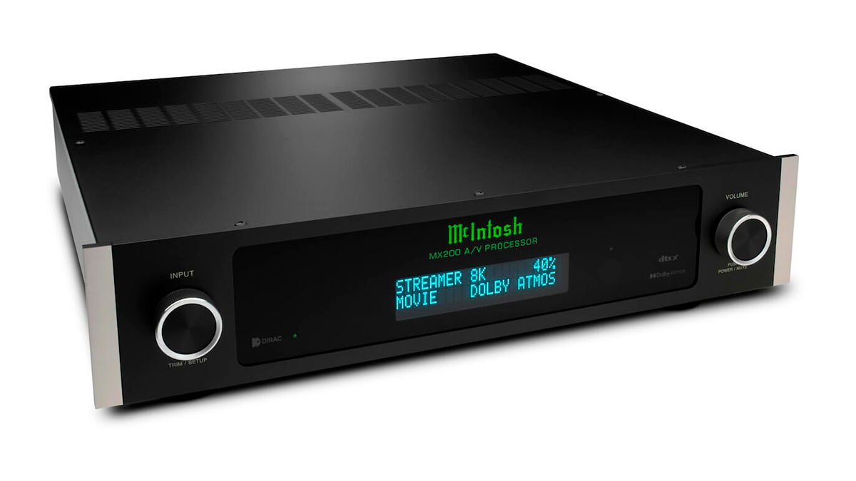 McIntosh MX200: un procesador AV de 11.2 canales con Dirac Live, Dolby Atmos y DTS:X