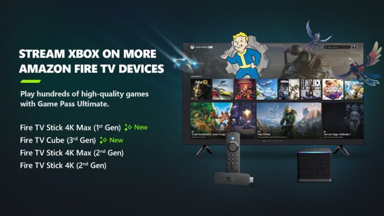 Xbox Cloud Gaming llega a más modelos de Fire TV