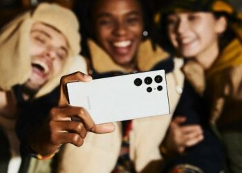 uso de un teléfono Samsung Galaxy S22