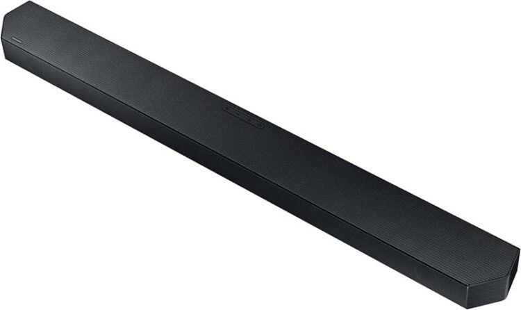 Barra de sonido Samsung HW-Q60C/ZF de color negro