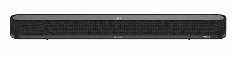 Frontal de la Sennheiser AMBEO Soundbar Mini