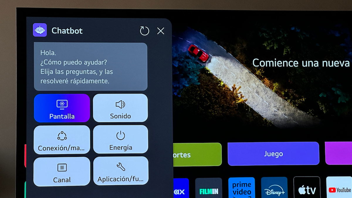 Los televisores LG CS, C3 y G3 reciben una actualización con IA y nuevas funciones en webOS