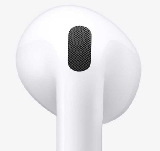 Lateral de los AirPods 4