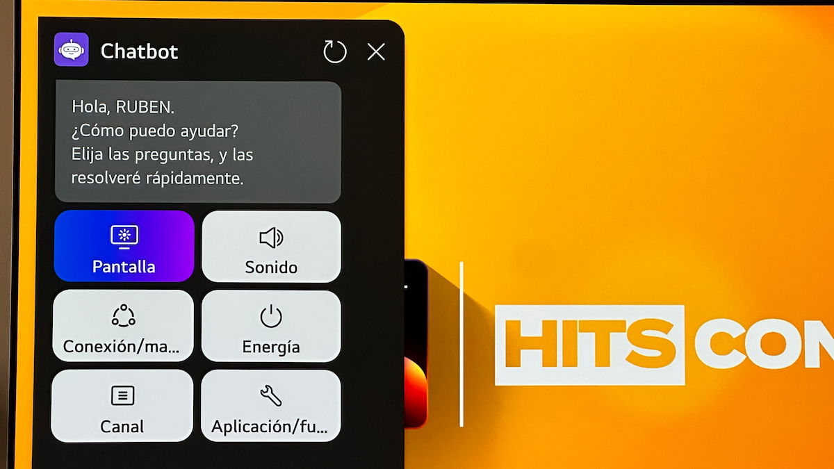 Descubre todas las funcionalidades del nuevo chatbot añadido a los televisores LG con webOS