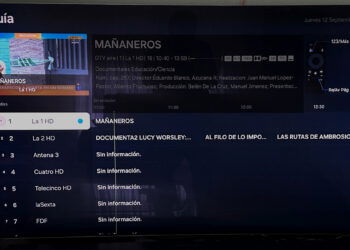 Cómo ordenar los canales en un televisor Samsung con Tizen OS