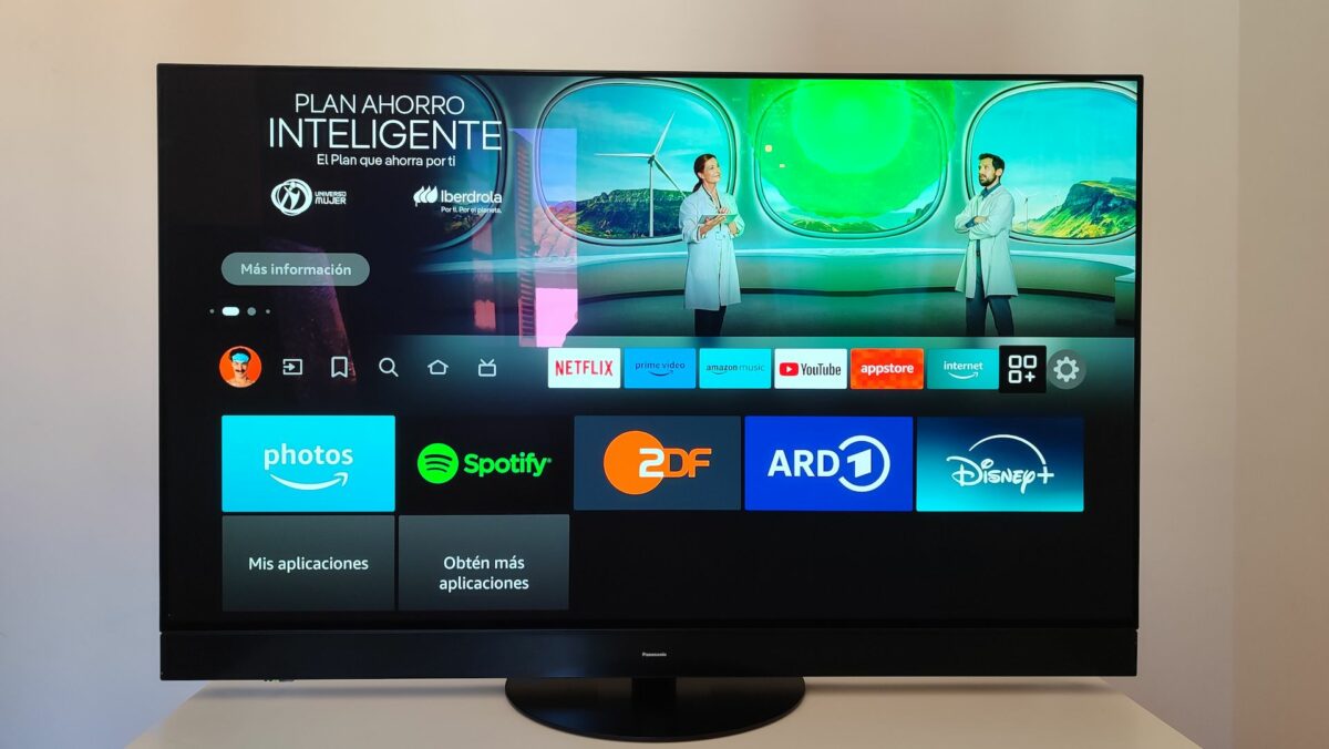 Así es el sistema Fire TV integrado en los televisores premium de Panasonic