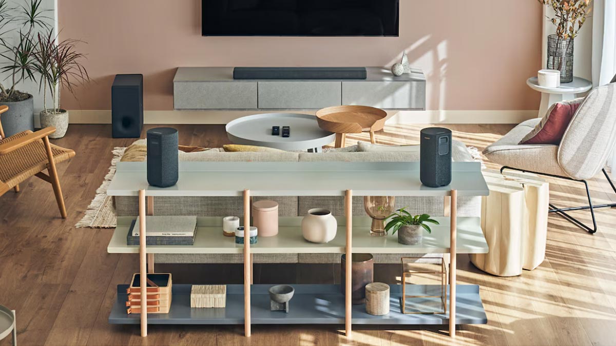 Barra de sonido Sony HT-A3000 en salón