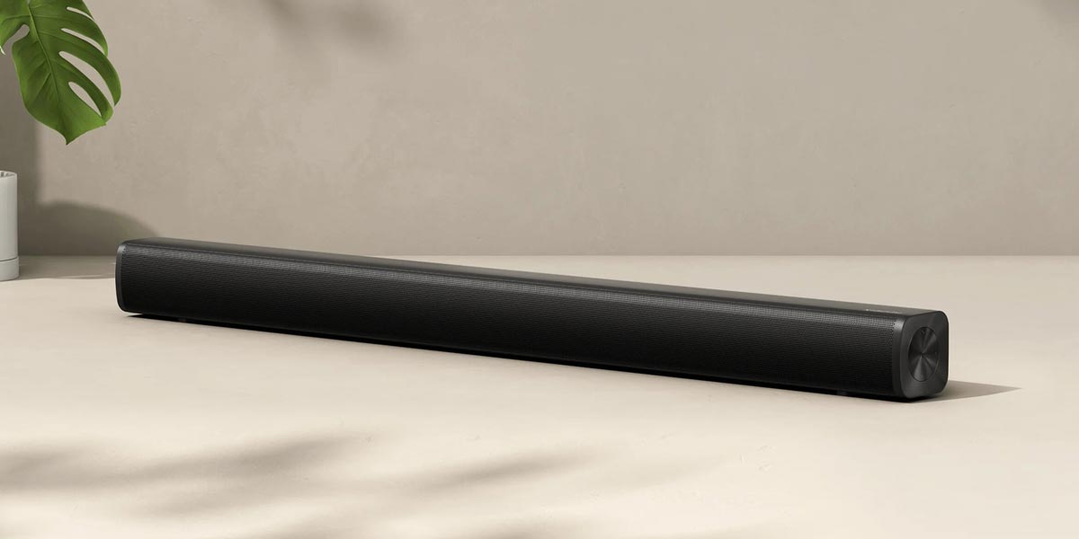 Nueva barra de sonido Xiaomi Soundbar 2.0ch, con sonido estéreo y Bluetooth 5.3