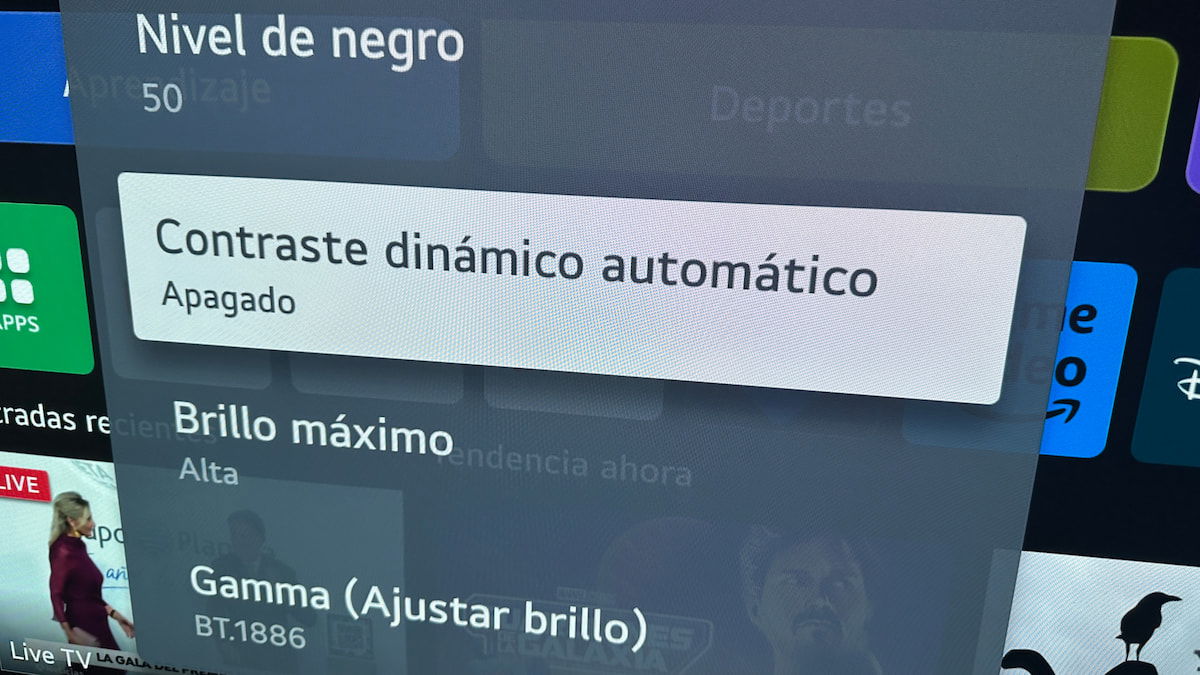 8 ajustes que destrozan la imagen en tu televisor