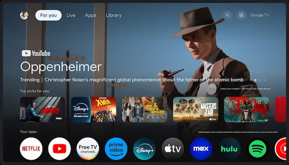 El nuevo Home Panel de Google TV llega a más dispositivos, incluyendo televisores de Hisense y TCL