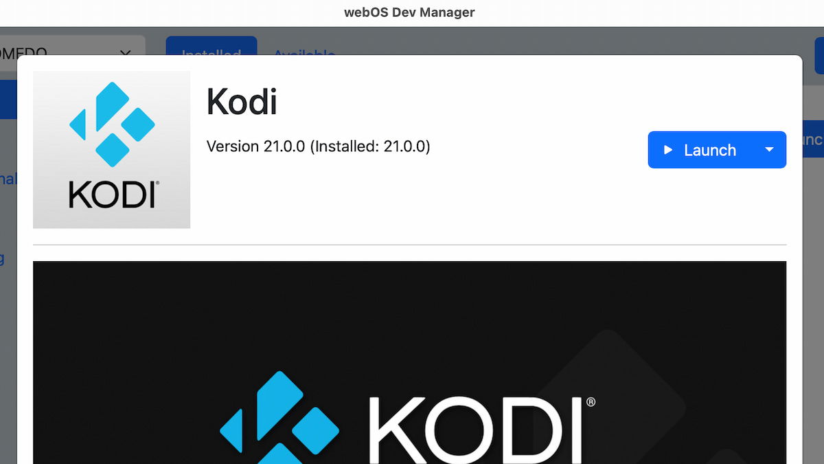 Cómo instalar Kodi en tu televisor LG con webOS 24