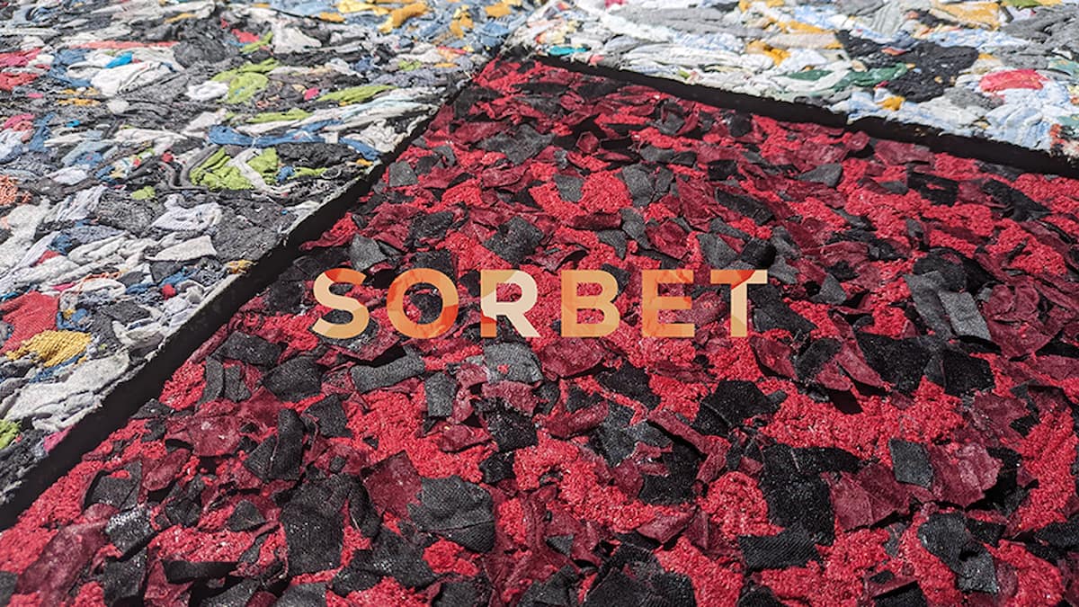 Sorbet, los paneles acústicos que ha fabricado una estudiante a partir de residuos textiles