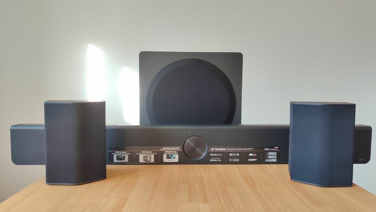 Review barra de sonido LG S95TR: 9.1.5 canales con Dolby Atmos y 810 vatios de pura potencia