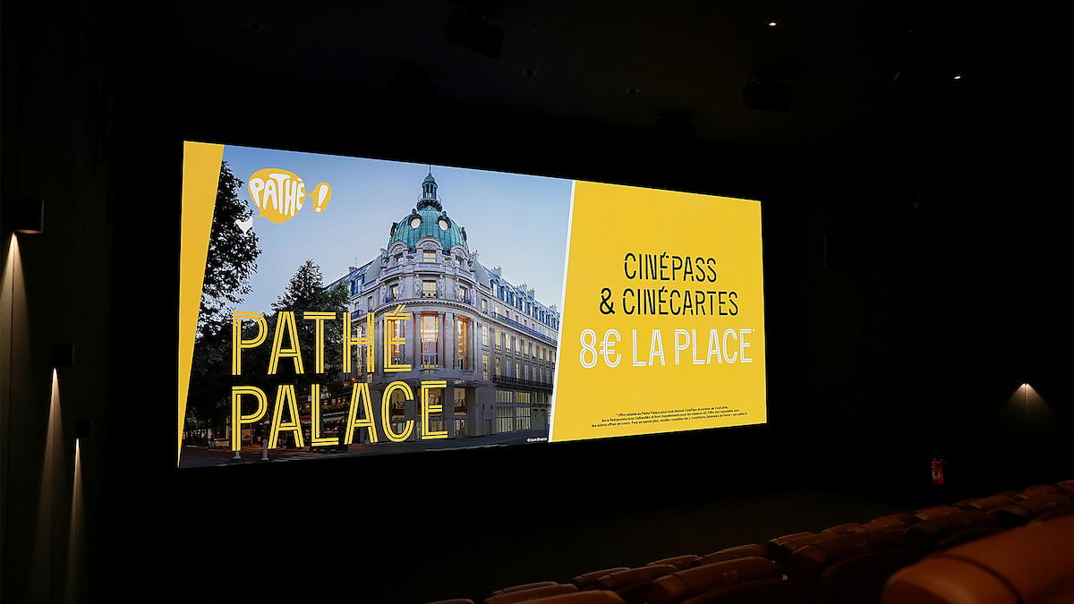 Pathé Palace: el histórico cine de París ahora con pantallas Samsung Onyx de última generación