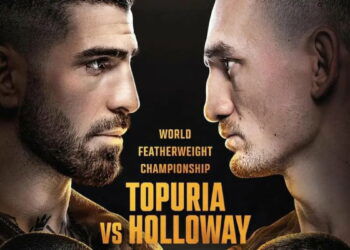 UFC 308: Cómo y dónde ver en directo el combate Topuria vs Holloway