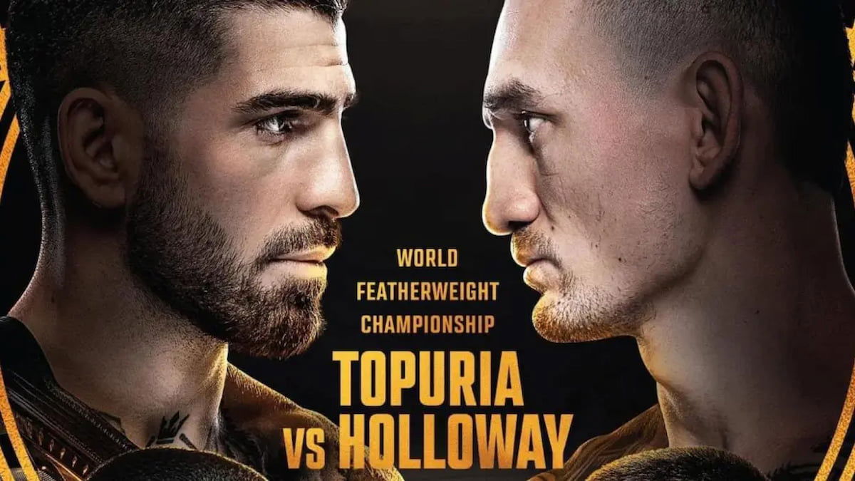 UFC 308: Cómo y dónde ver en directo el combate Topuria vs Holloway