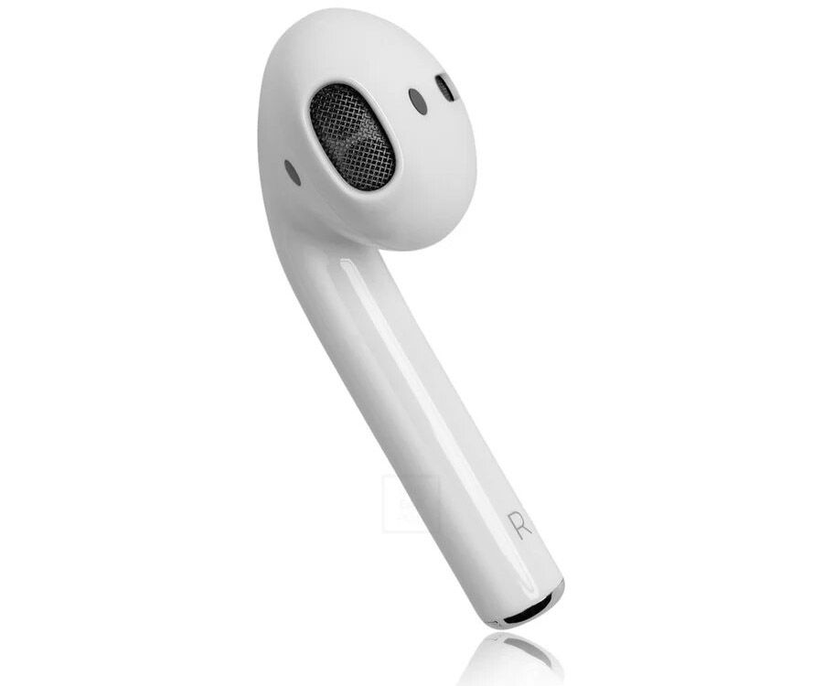 Apple AirPods de color blanco