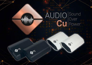 AUDIO Cu Sound Over Power Line, un dispositivo capaz de enviar hasta 10 canales de audio a través de la red eléctrica