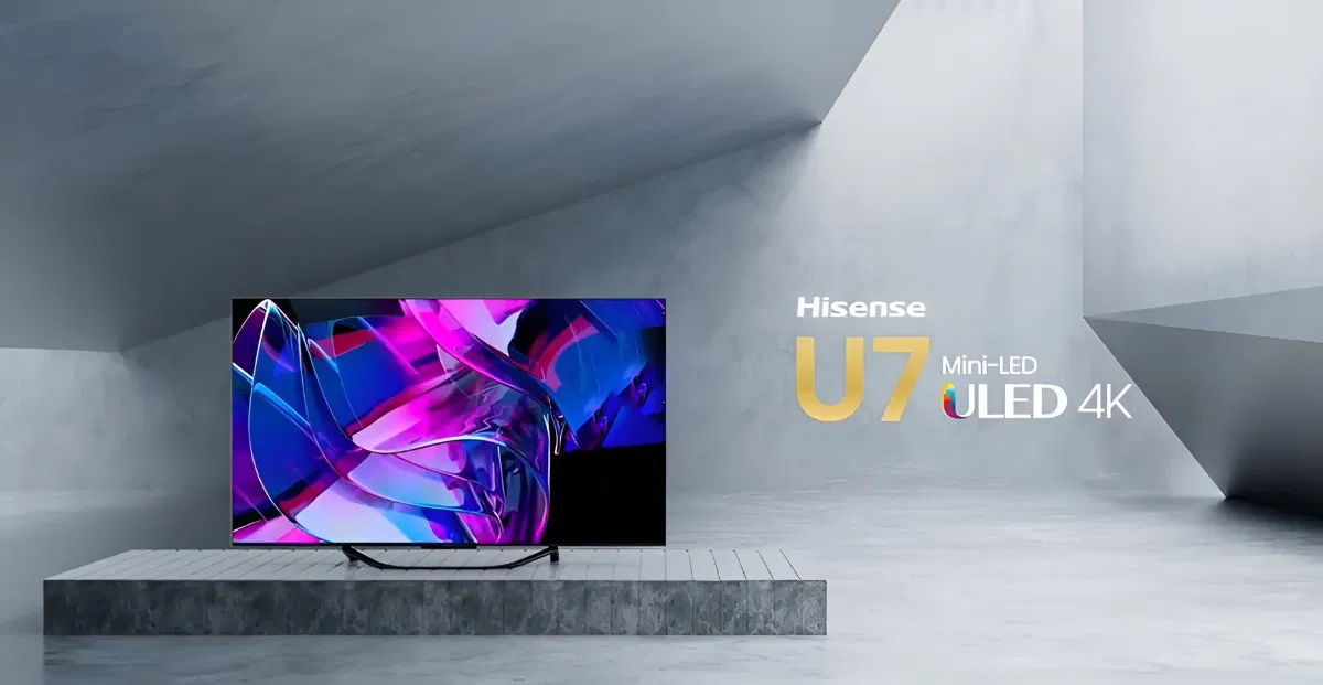 Hisense U7NQ de 55 pulgadas: un televisor MiniLED excelente por menos de 600 euros