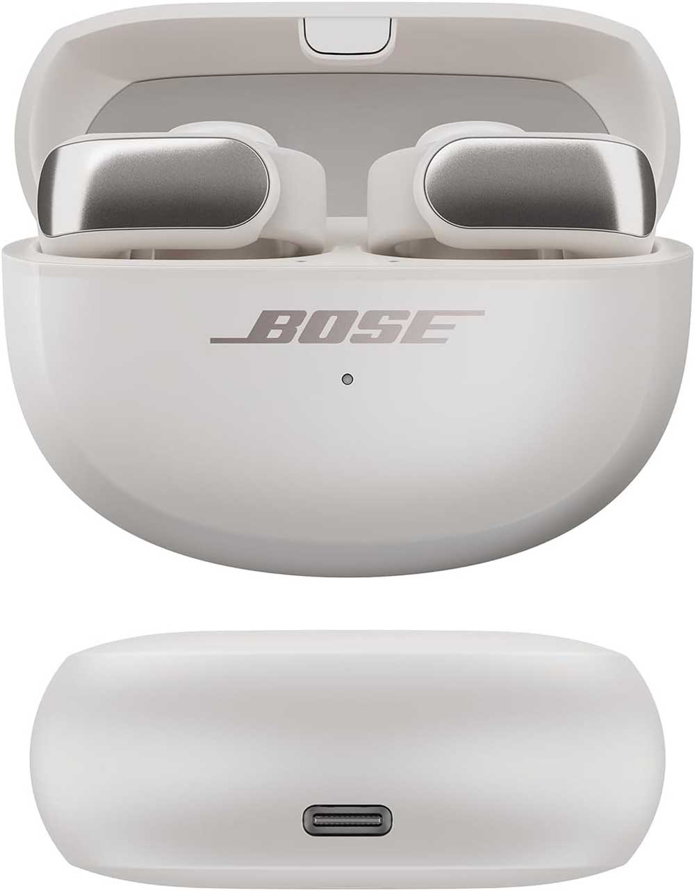 Bose Ultra Open Earbuds con su funda