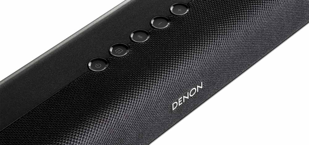 Botones de la barra de sonido Denon DHT-S316