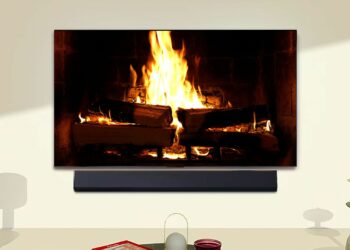 Cuidado si pones el típico vídeo de la chimenea virtual de Netflix en un televisor OLED durante el fin de año