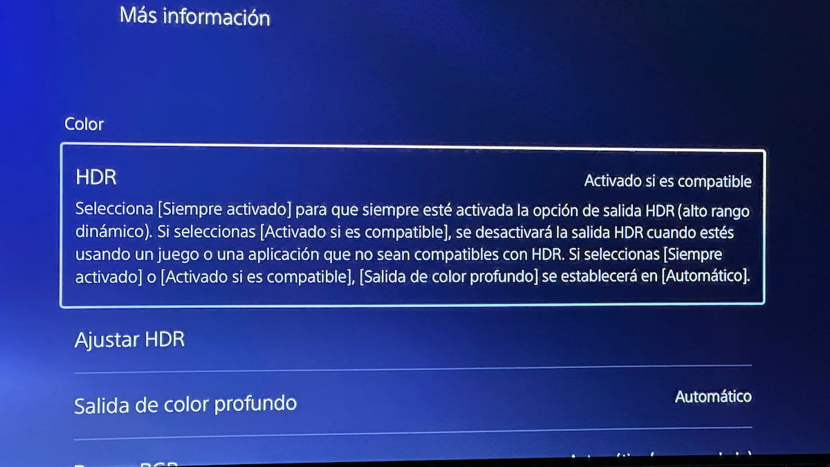 Estás configurando mal el HDR de tu PS5: ¡Así debes hacerlo! 