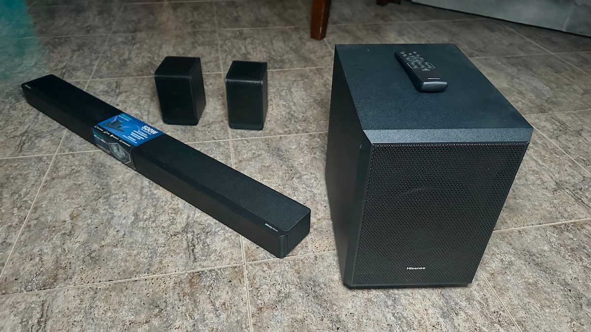 Review Hisense AX5125H: Barra de sonido 5.1.2 canales con Dolby Atmos y potencia deslumbrante