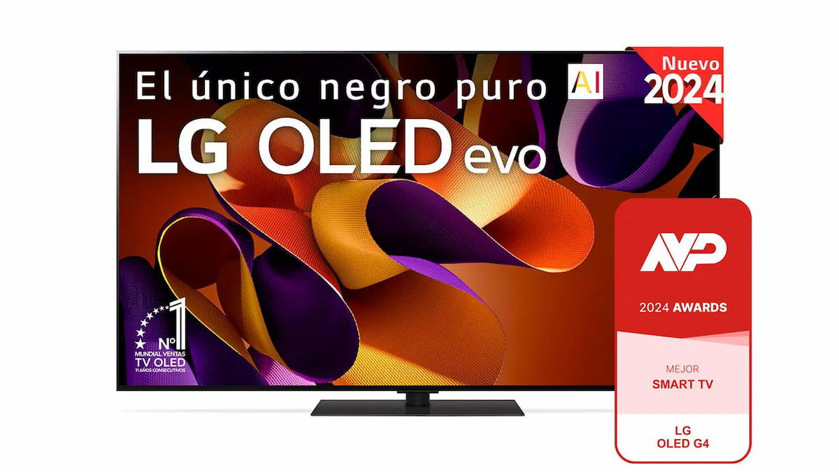 LG OLED G4 de 55 pulgadas de ofertón: ahorra 1.100 euros y consigue el mejor Smart TV del año 