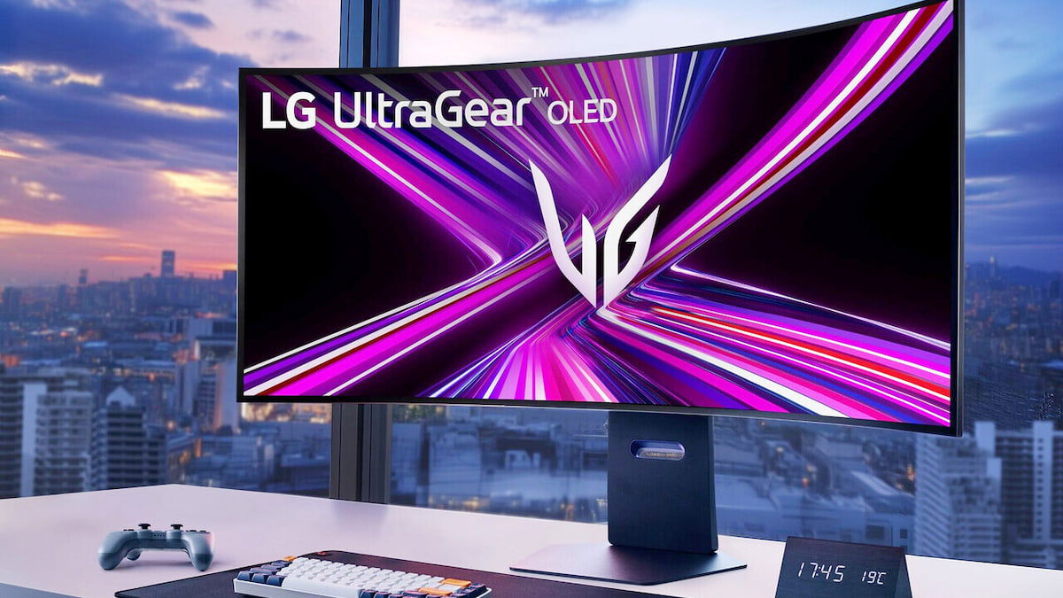 LG revoluciona los monitores OLED en 2025: 45 pulgadas 5K2K, 45 pulgadas flexible y 39 pulgadas con webOS 