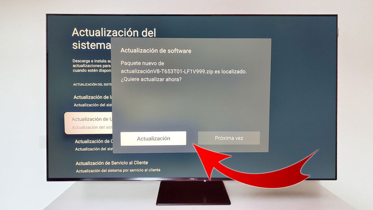 Cómo actualizar el firmware de los televisores TCL: guía paso a paso