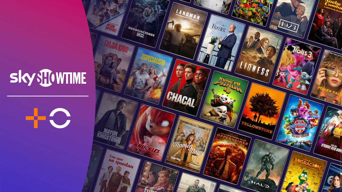 SkyShowtime se alía con MasOrange para incluir el servicio de streaming en la plataforma de televisión del operador