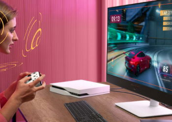 El nuevo monitor de Dell junta el panel QD-OLED de Samsung y el audio espacial