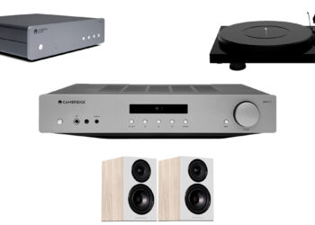 Con esta configuración de tocadiscos, streamer, amplificador y altavoces puedes entrar en el mundo HiFi sin gastar una fortuna