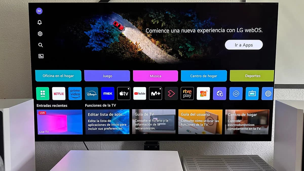 Cuándo recibirá tu televisor LG la actualización a webOS 25