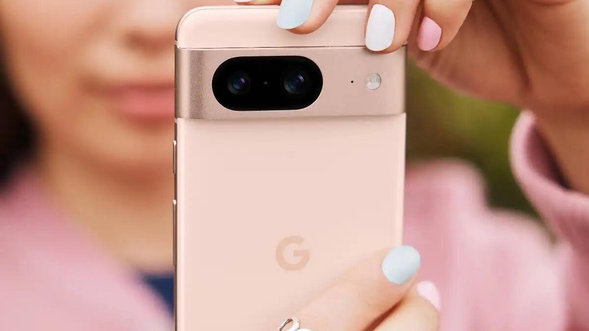 Trasera del Google Pixel 8