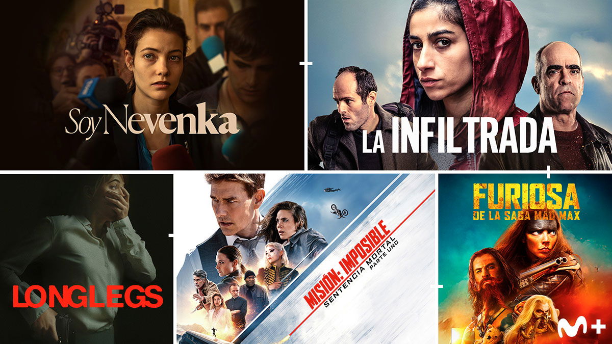 Movistar Plus+ celebra el mes del cine con grandes estrenos en febrero: La infiltrada, Longlegs, Furiosa y muchas más