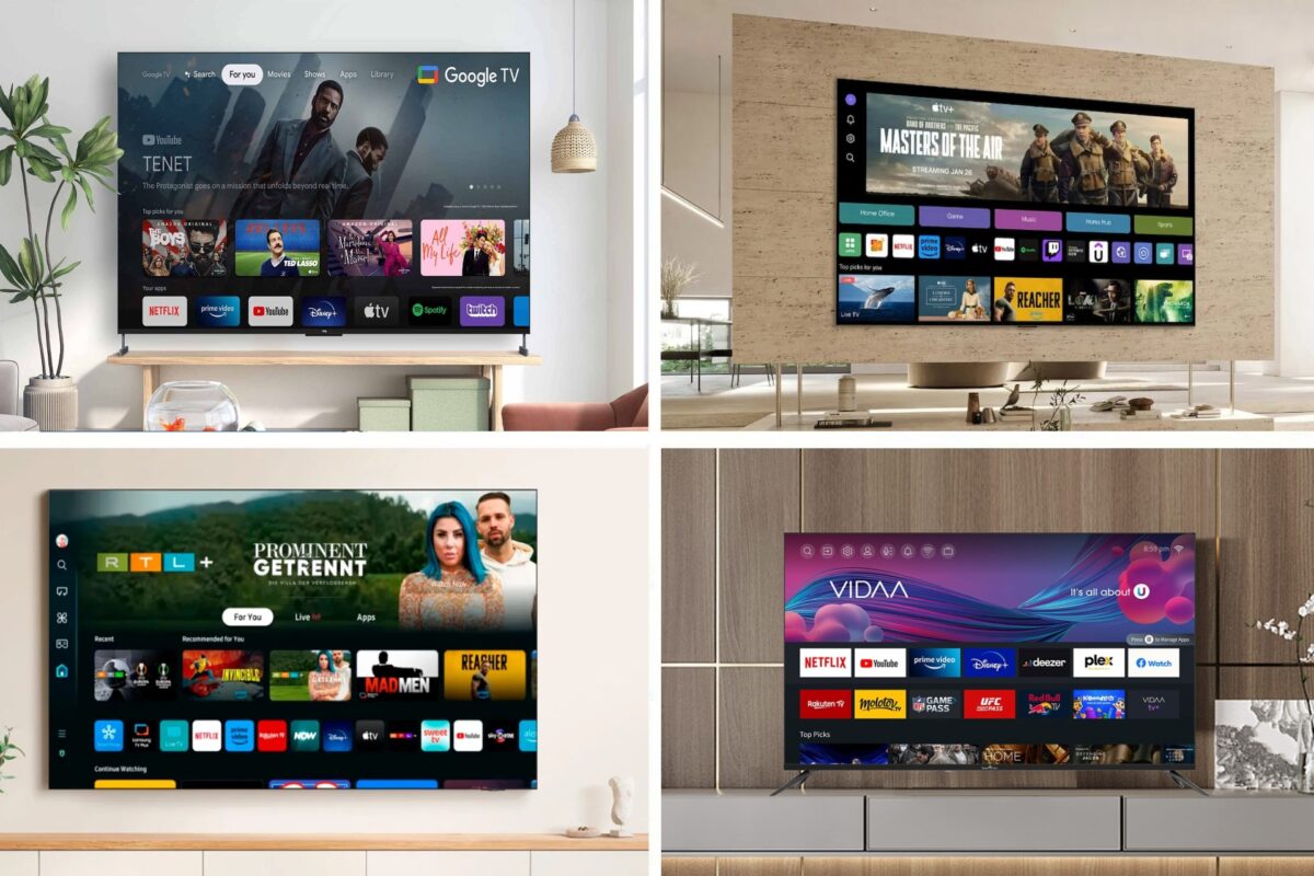 Tizen OS, webOS, Google TV, VIDAA: estos son todos los sistemas Smart TV disponibles según la marca del televisor