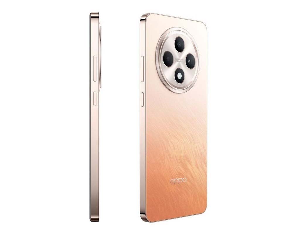 OPPO Reno12 FS de color naranja